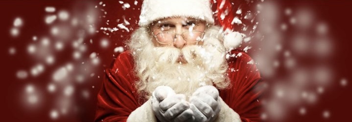 Weihnachtsmann Mobil Hausbesuch